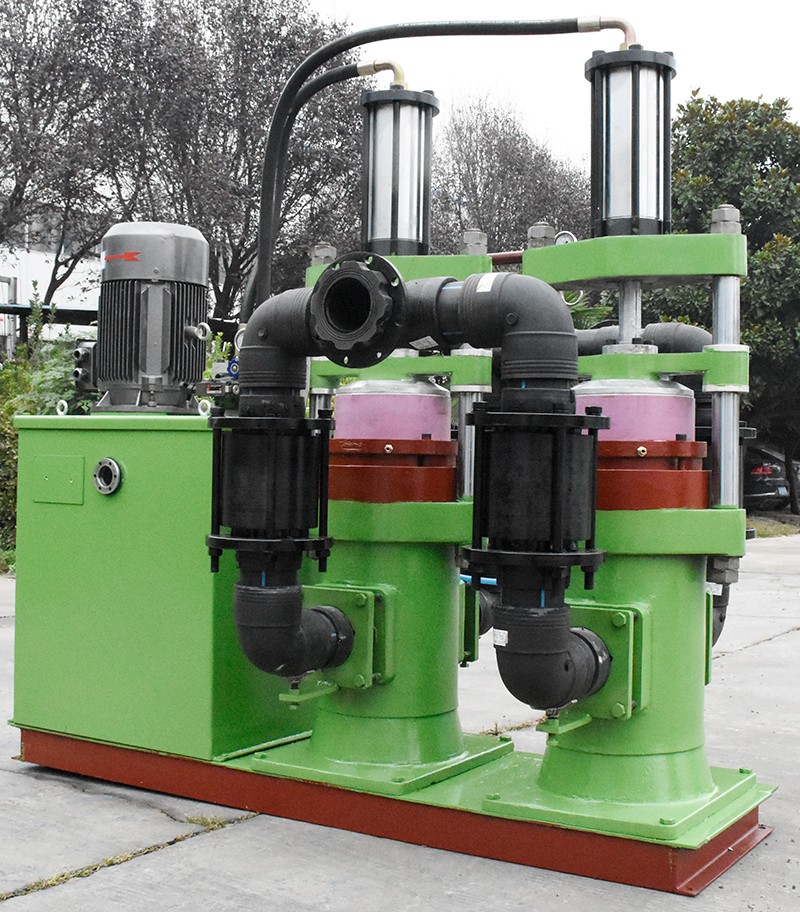 壓濾機節(jié)能進料泵，液壓陶瓷柱塞泥漿泵