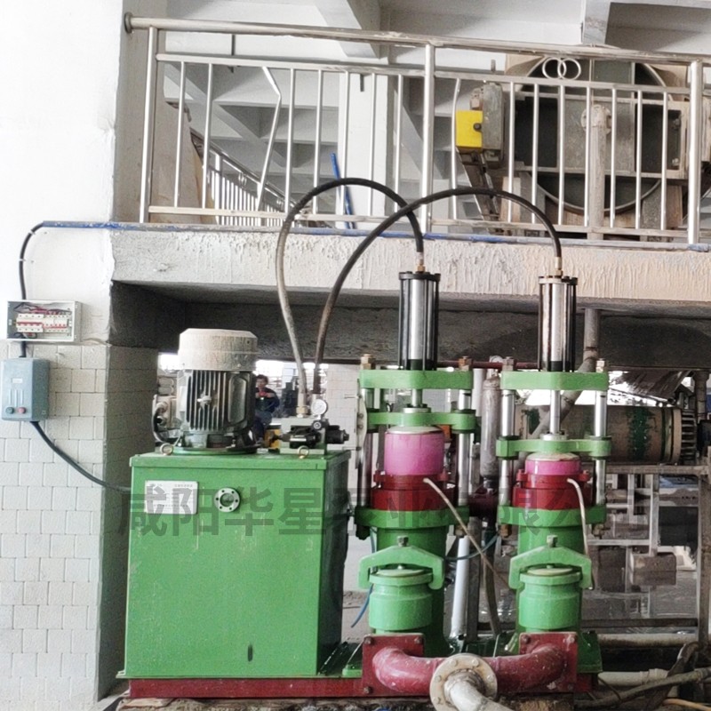 壓濾機節(jié)能進料泵，液壓陶瓷柱塞泥漿泵