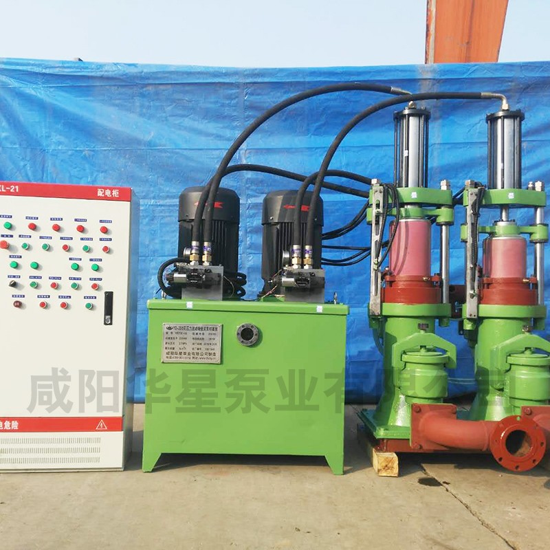 壓濾機節(jié)能進料泵，液壓陶瓷柱塞泥漿泵