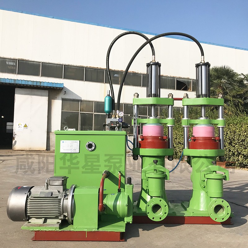 壓濾機節(jié)能進料泵，液壓陶瓷柱塞泥漿泵
